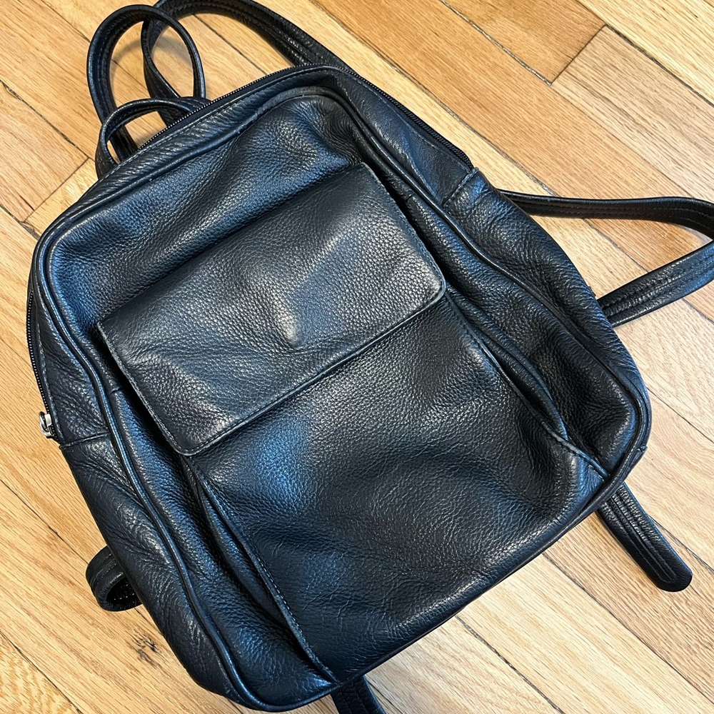 Tignanello vintage leather backpack